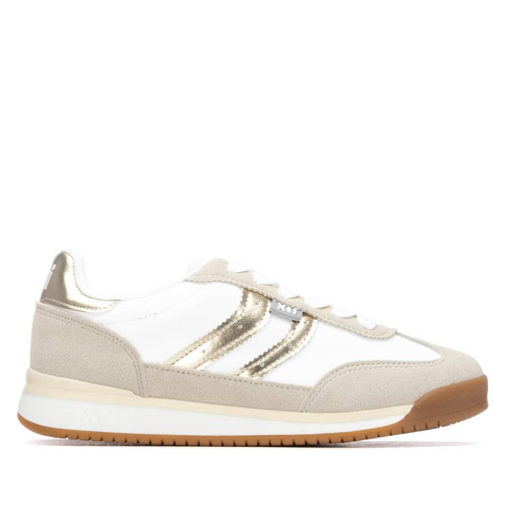 NEW XTI women's casual sneakers in gold